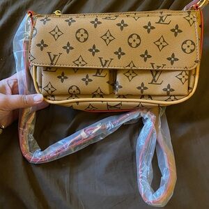 Louis Vuitton Brown Monogram Crossbody Bag
